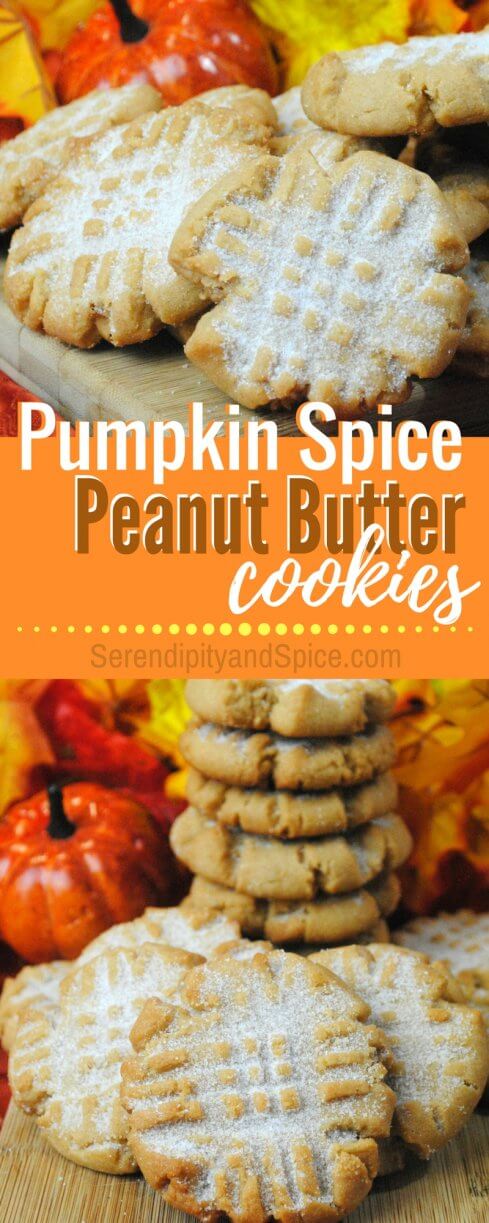 Pumpkin Spice Peanut Butter Cookie Recipe