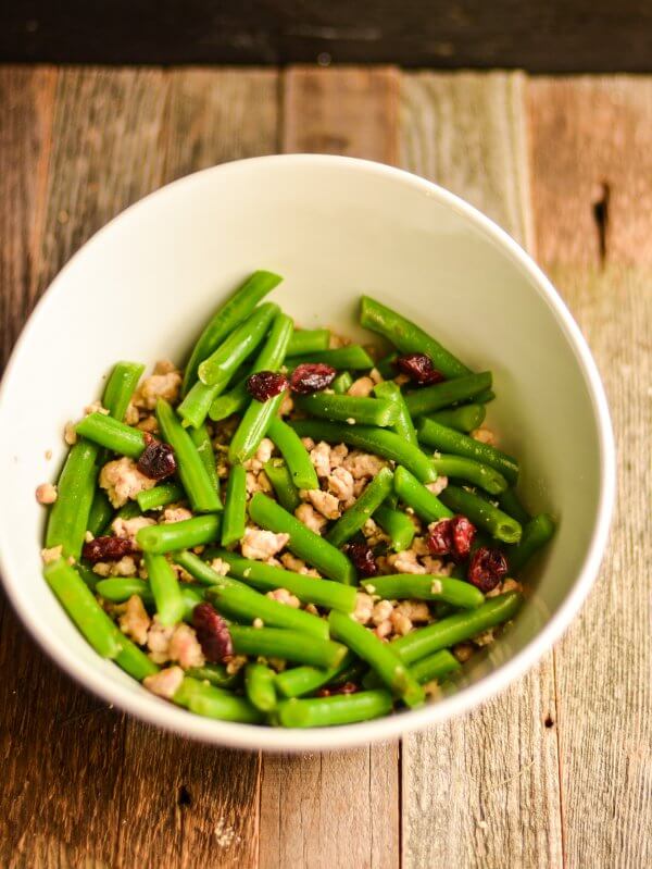 Green Bean Casserole - individual serving