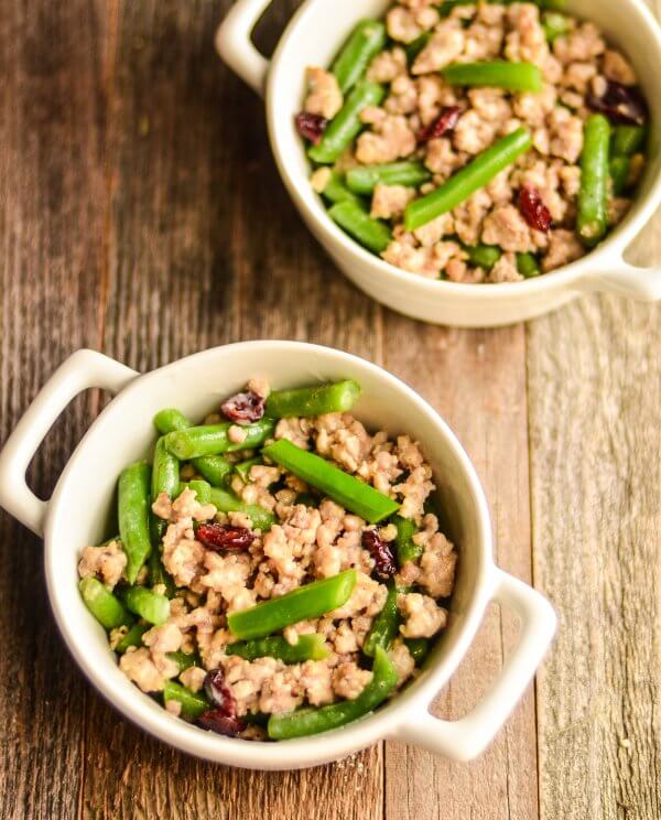 Green Bean Casserole - individual serving