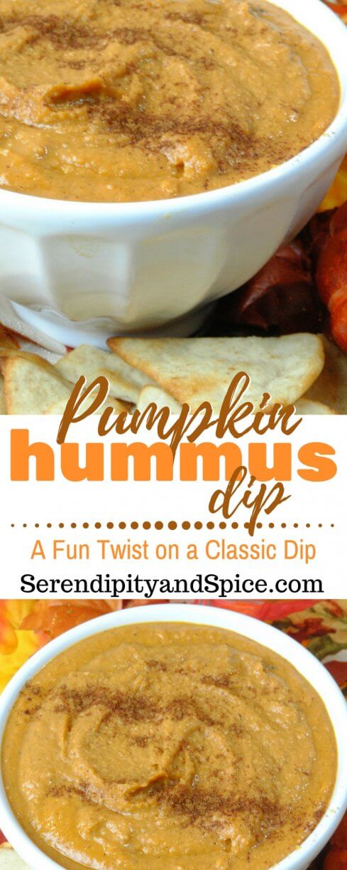 Homemade Pumpkin Hummus Recipe