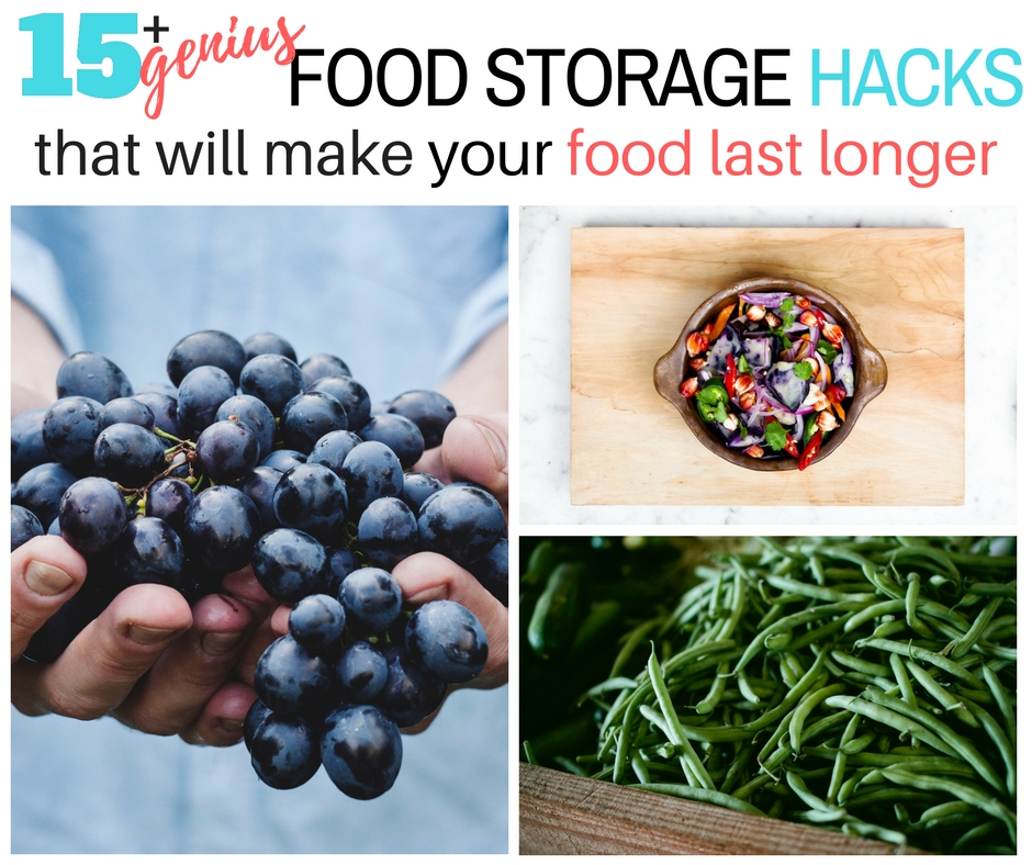 Genius Food Storage Hacks to Make Food Last Longer - Keep your food fresh longer with these simple kitchen storage ideas.