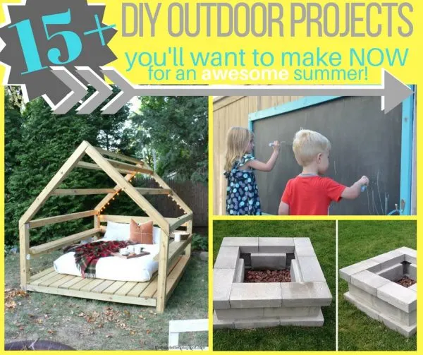 DIY outdoor projects to make your summer awesome!