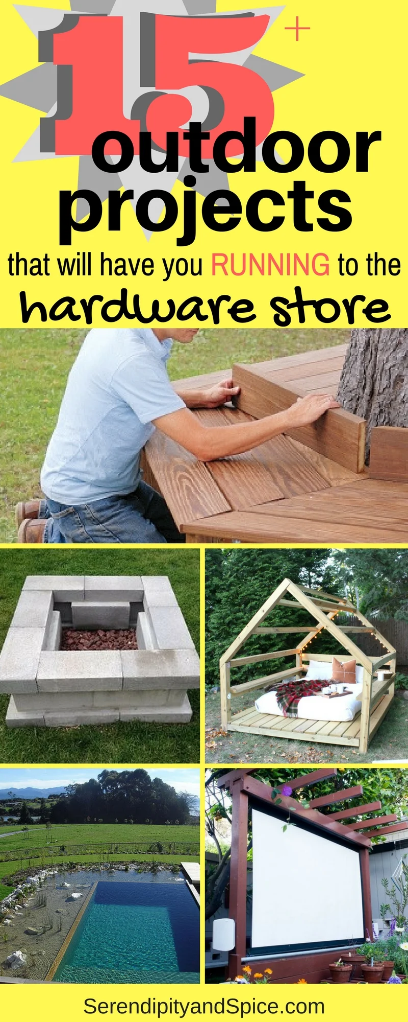 DIY outdoor projects that are amazing and will make your summer epic!