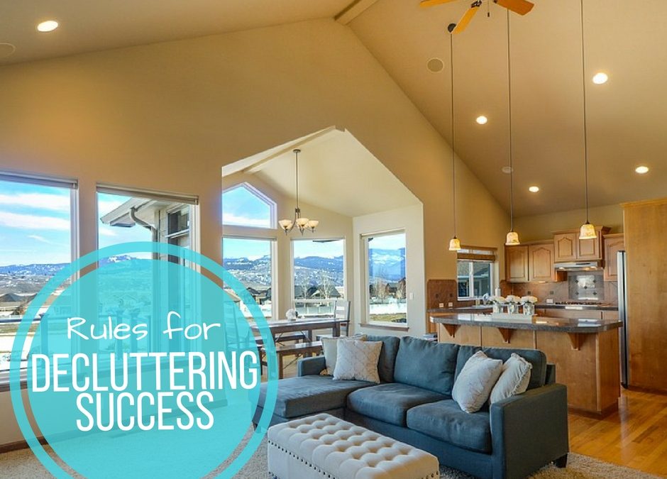 6 Rules for Decluttering Success