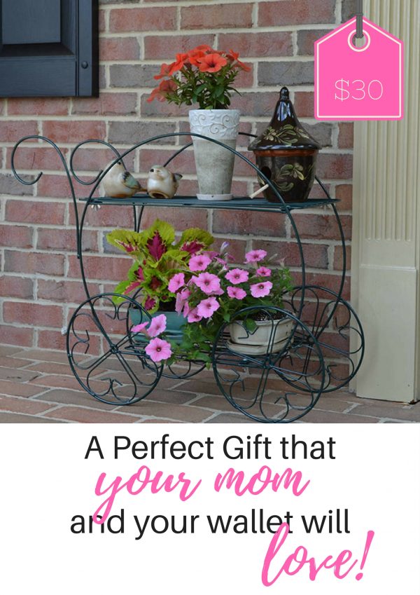 CobraCo 2 tier garden cart-- the perfect mother's day gift for mom!  Click for the best pricing I've found