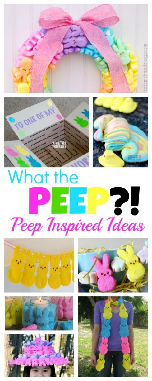 Crazy Peep Inspired Ideas....What the Peep....some people are just so darn creative!