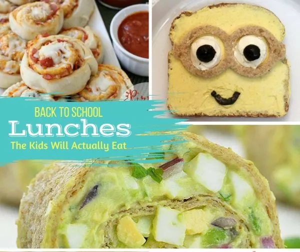 school lunch ideas kids will eat