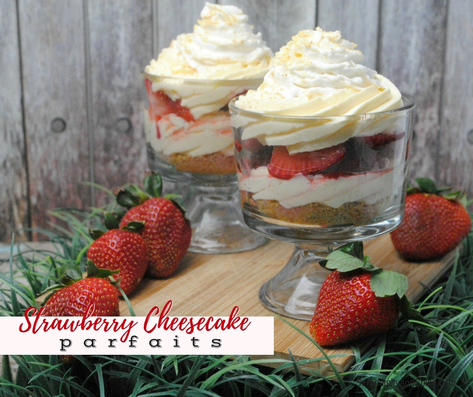 Strawberry Cheesecake Parfait Recipe