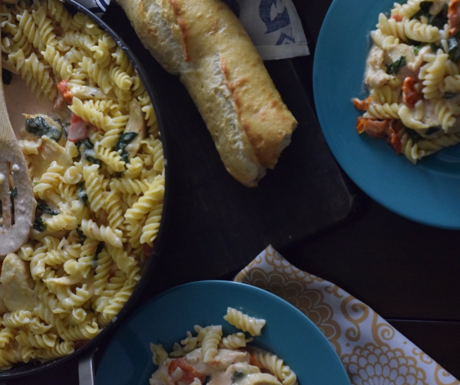 Chicken Spinach Pasta Recipe