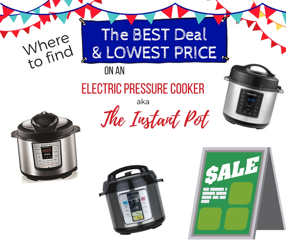 deal on instant pot 1 Pressure Cooker Deals Everyone is talking about the electric pressure cooker and how it makes dinnertime a breeze.  Check out these electric pressure cooker deals.