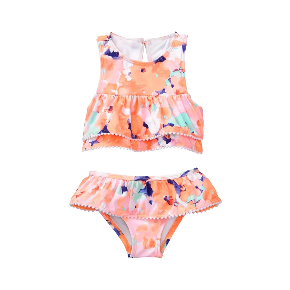 peach Most Adorable Toddler Girl Swimsuits These are the most adorable toddler girl swimsuits I have seen this season. If you're planning on taking your toddler to the beach then check out these tips for a happy vacation.  There are super cute girl bathing suits to fit any budget.  This post does contain affiliate links, any purchase you make doesn't cost you anything and helps support this site.