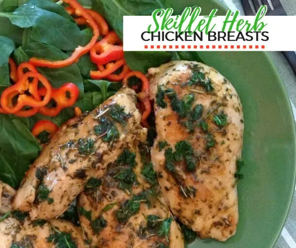 Skillet Herb Chicken Recipe