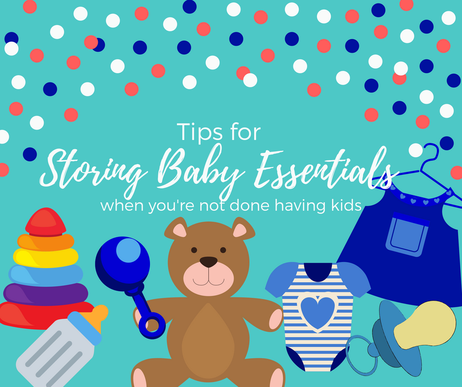 how to store baby clothes and other essentials