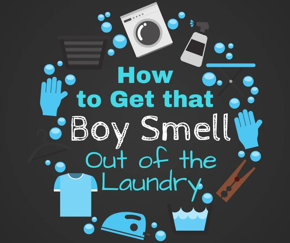 How to get that boy smell out of the laundry