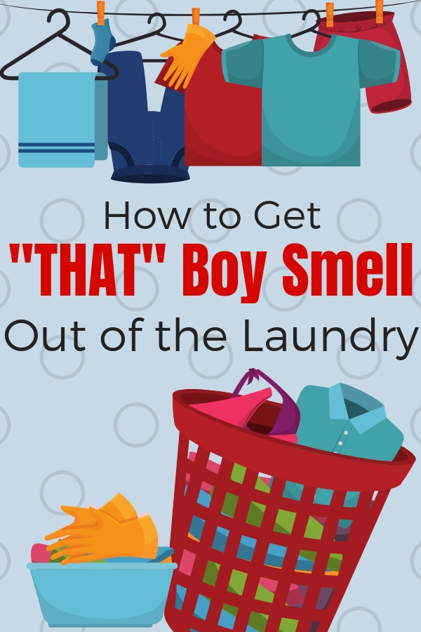 How to get that boy smell out of the laundry