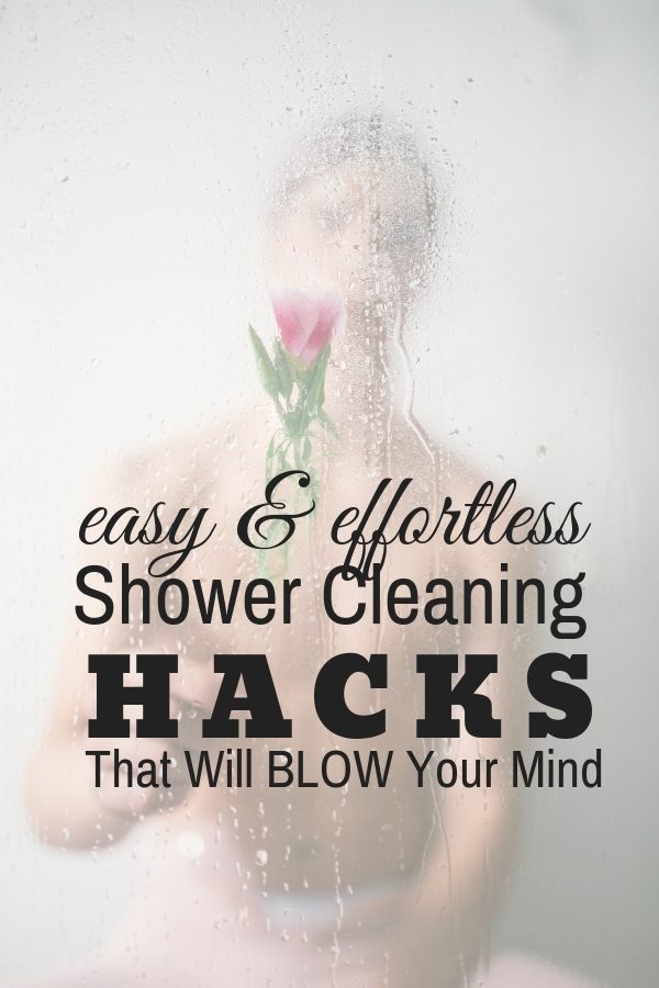 cleaning glass shower hacks