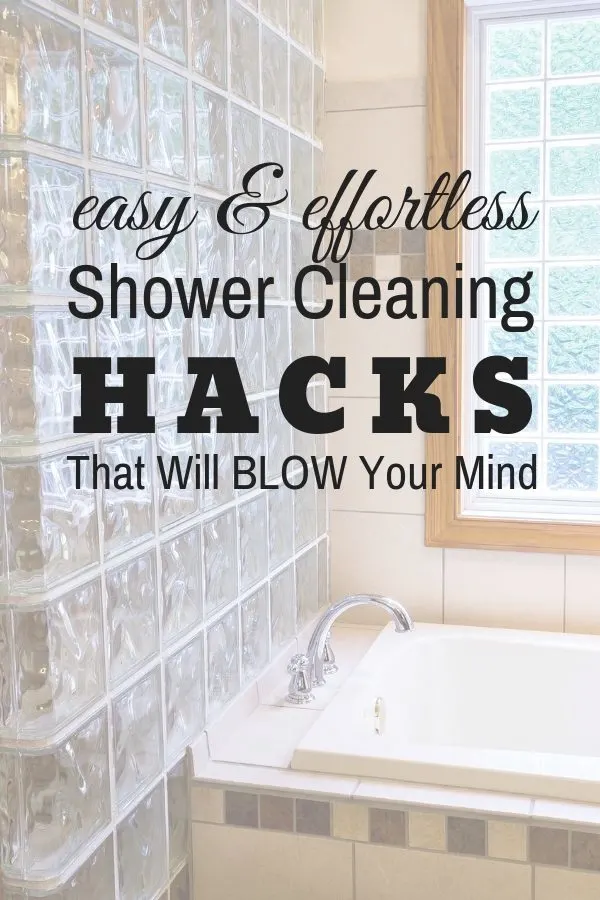 11 Brilliant Hacks to Clean Glass Shower Doors - Organization Obsessed