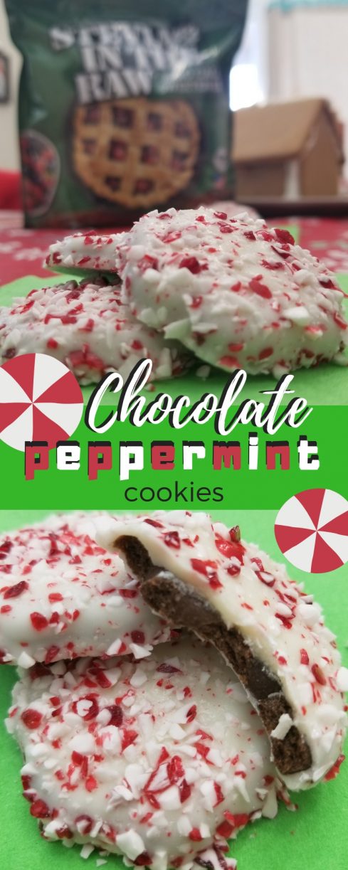 PIN IT - Chocolate Peppermint Cookies