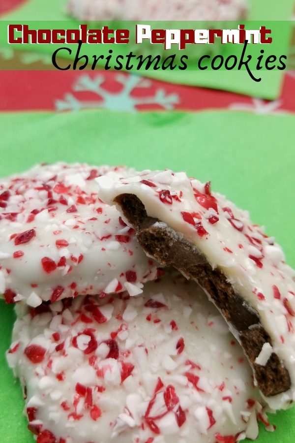 Chocolate Peppermint Christmas Cookies Recipe