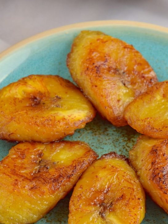 Sweet plantains aka maduros