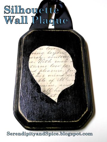Silhouette Wall Plaque Tutorial