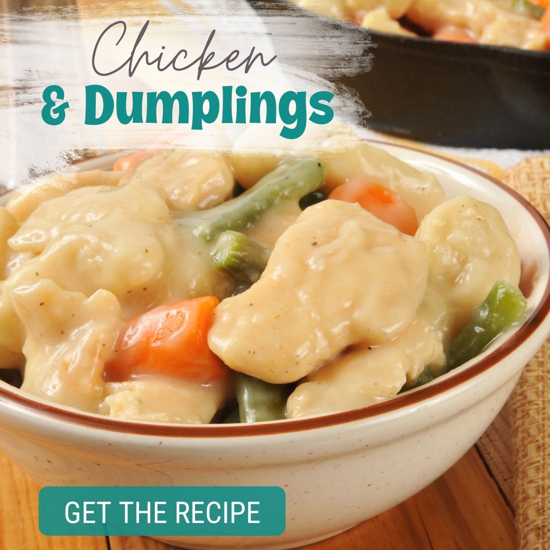 Easy Crockpot Chicken and Dumplings with Biscuits Recipe