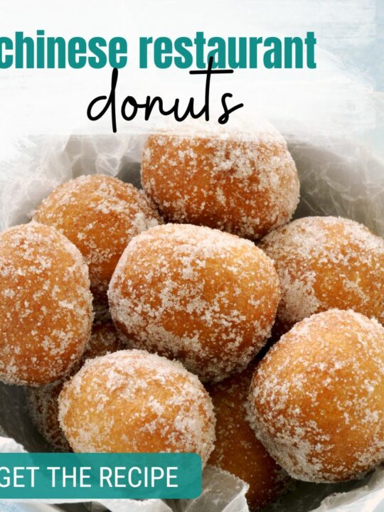 Chinese restaurant donuts recipe