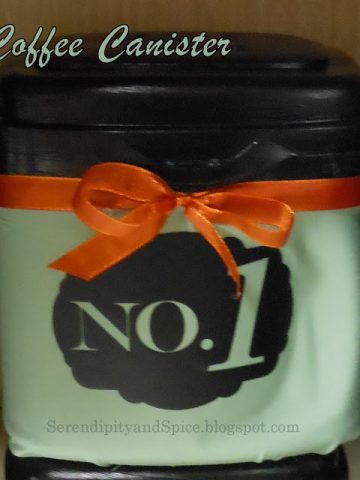 Formula Container to Coffee Canister