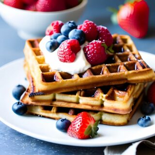 Easy French Toast Waffles - Serendipity And Spice