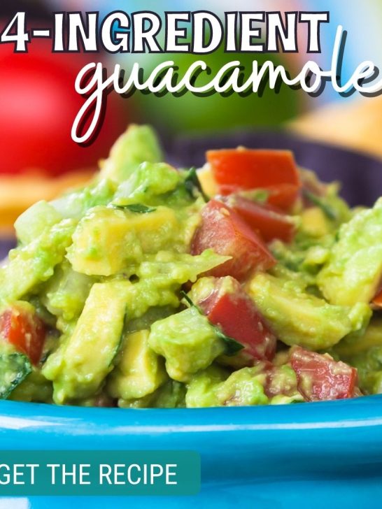 4 Ingredient Guacamole Recipe