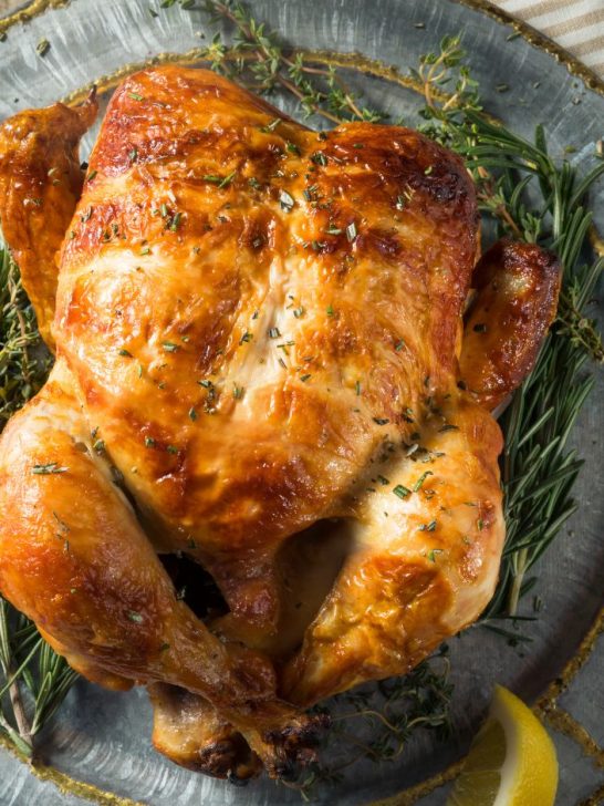 The BEST Baked Whole Chicken Recipe