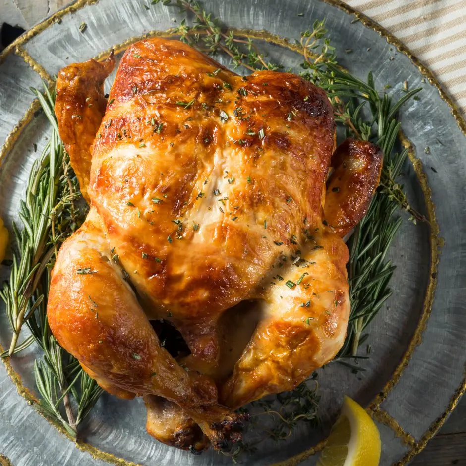 The BEST Baked Whole Chicken Recipe