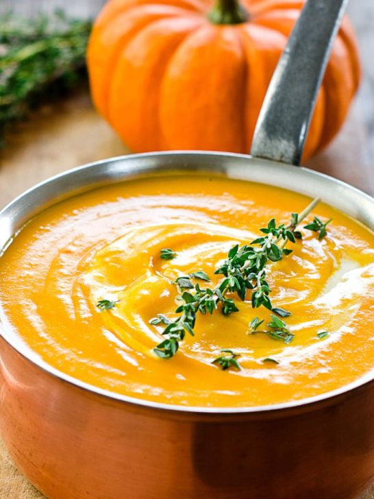 Pumpkin Sweet Potato Soup Recipe