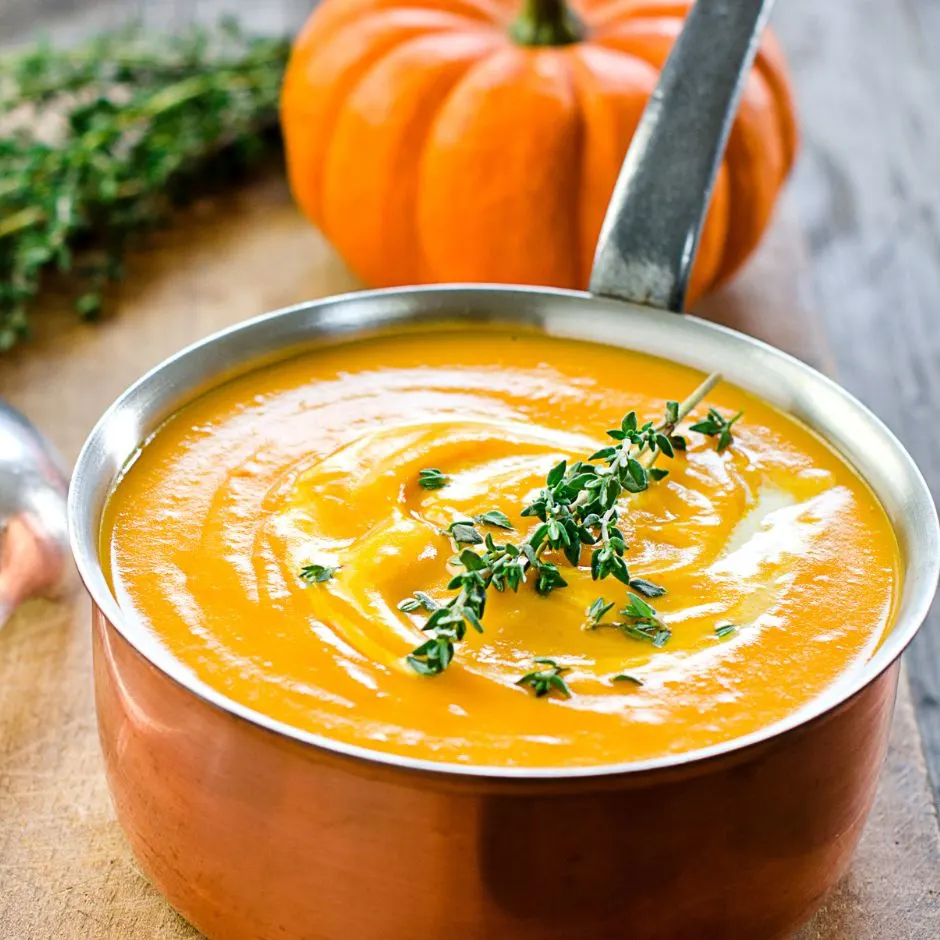 Pumpkin Sweet Potato Soup Recipe