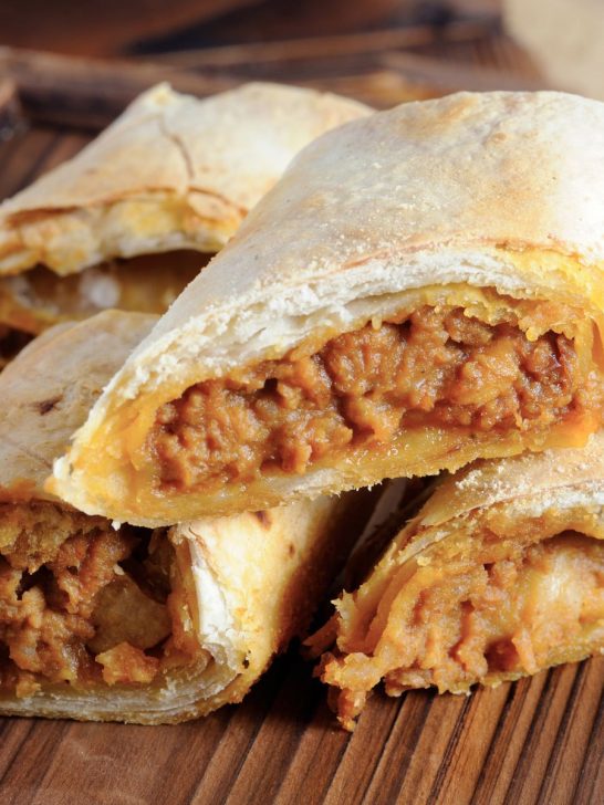 Cheesy Beans and Rice Burrito Recipe
