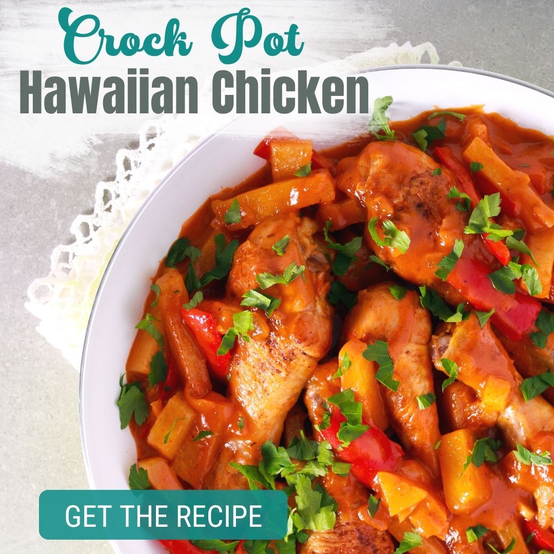 Sweet Pineapple Hawaiian CrockPot Chicken Recipe