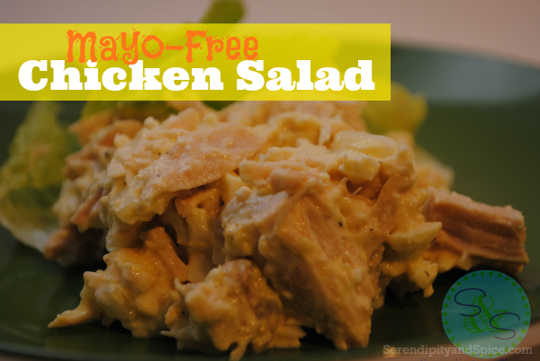 No Mayo Chicken Salad Recipe