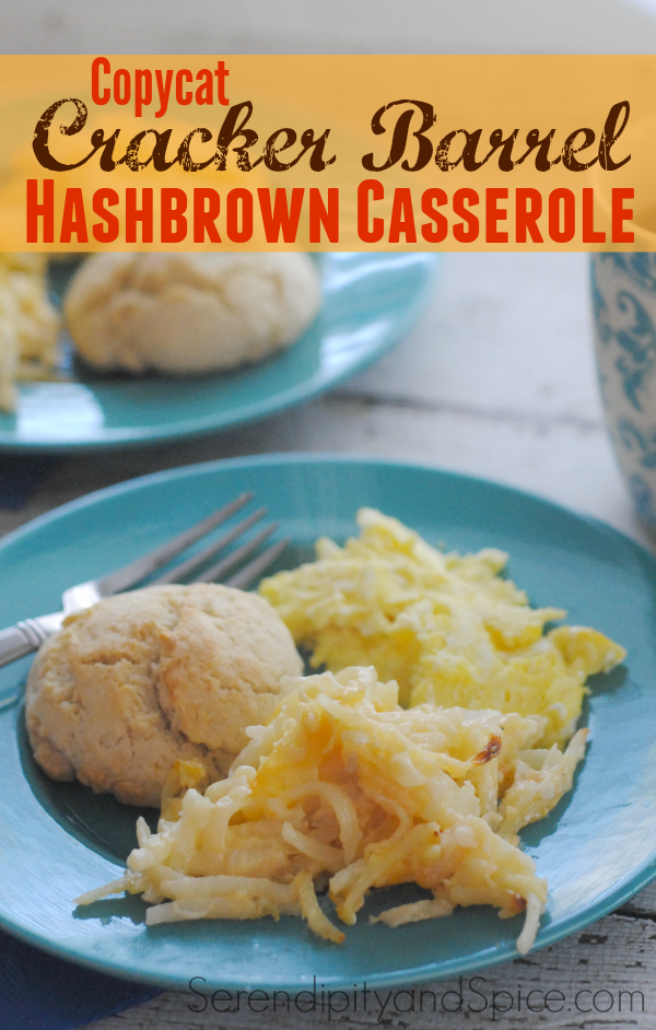 Hashbrown Casserole- Cracker Barrel Copy Cat Recipe