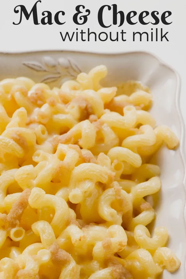 Macaroni and Cheese Recipe No Milk