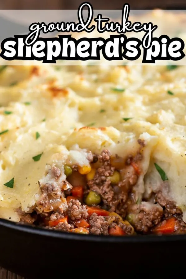 Ground Turkey Shepherd's Pie Recipe