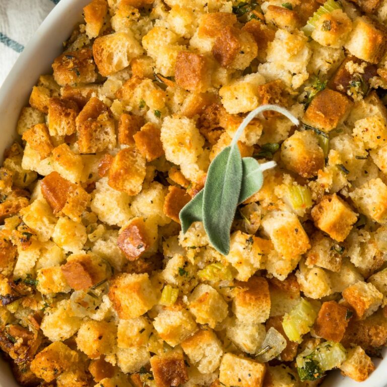 The BEST Chicken & Stuffing Casserole - Serendipity And Spice