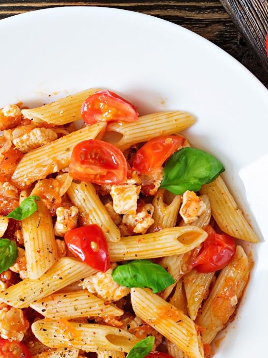 Copycat Applebees Three Cheese Chicken Penne Recipe