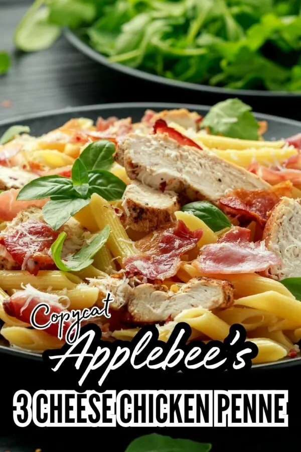 Applebee's Style 3 Cheese Chicken Penne Recipe 