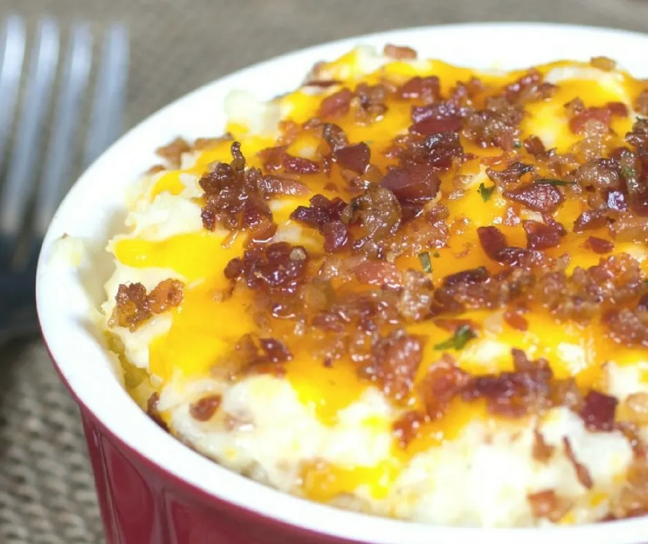 Loaded Garlic Mashed Potatoes Recipe