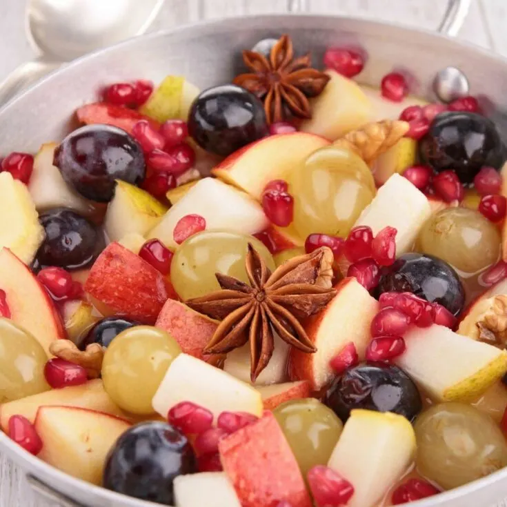 Thanksgiving Fruit Salad Recipe.