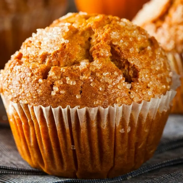 Pumpkin Spice Cake Mix Muffins