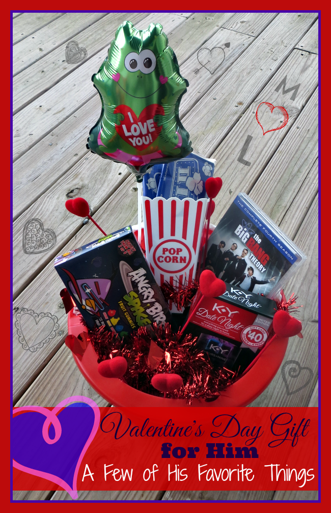 Valentine Gift for Him- A few of his favorite things and a Date Night! #KYDateNight #ad #cbias