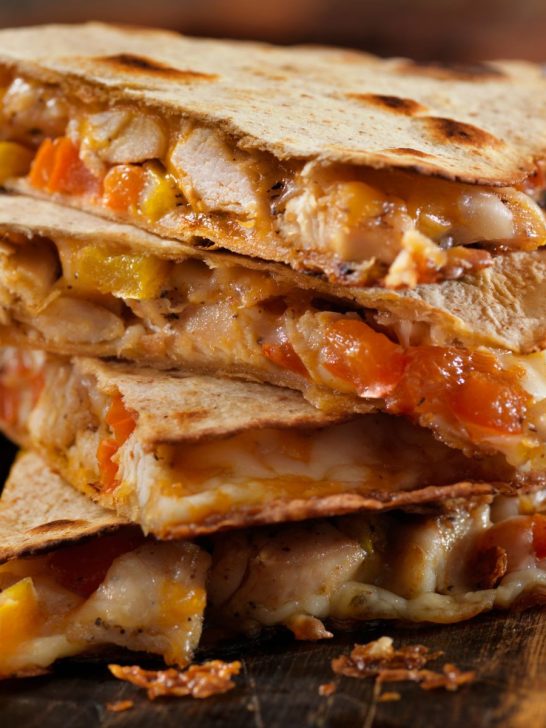 Chicken Bacon Ranch Quesadillas Chili's Copycat Recipe