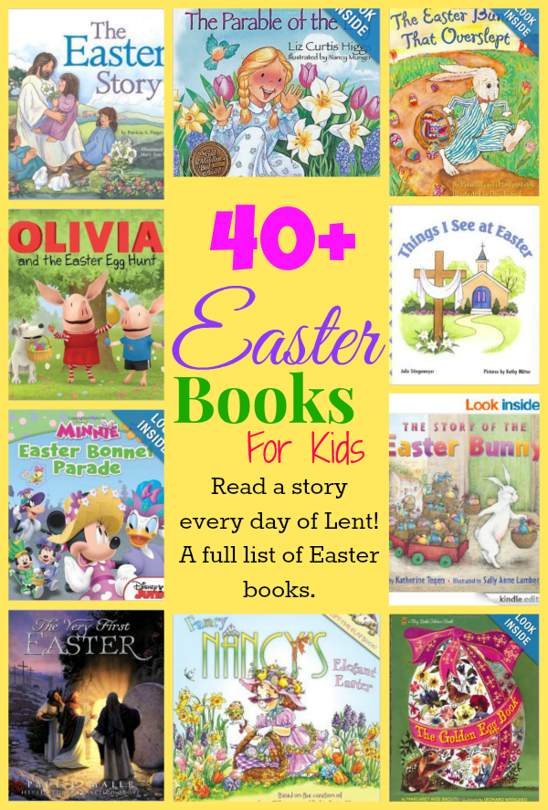 40 Days of Children’s Easter Books for Lent
