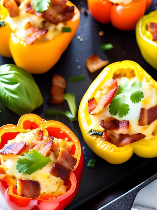 Breakfast Stuffed Peppers Recipe